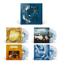 ABHINANDA &quot;Complete Discography&quot; Vinyl Boxset ULTRA CLEAR W AQUA BLUE SPLATTER