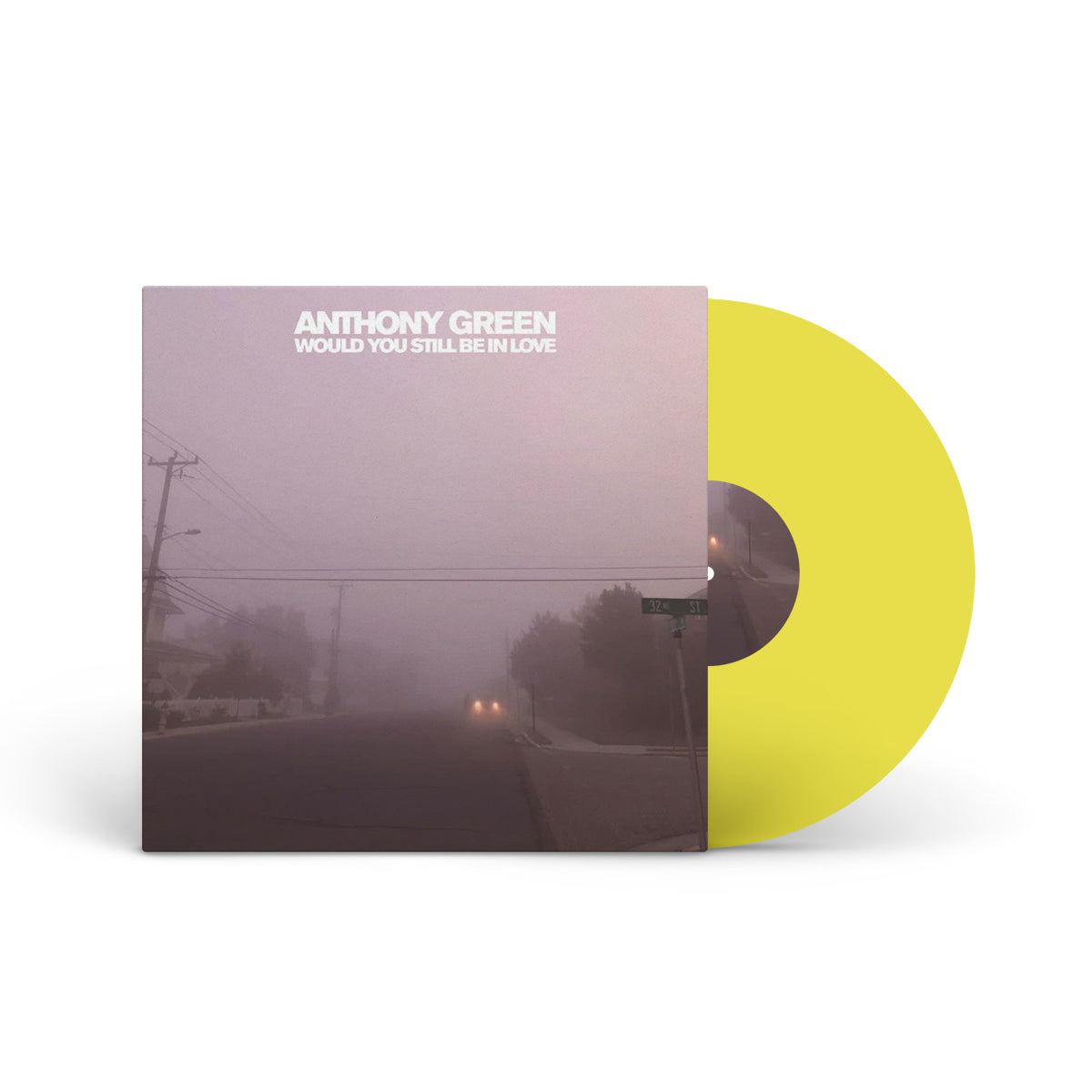 ANTHONY GREEN &quot;Would You Still Be In Love&quot; LP TRANSPARENT YELLOW