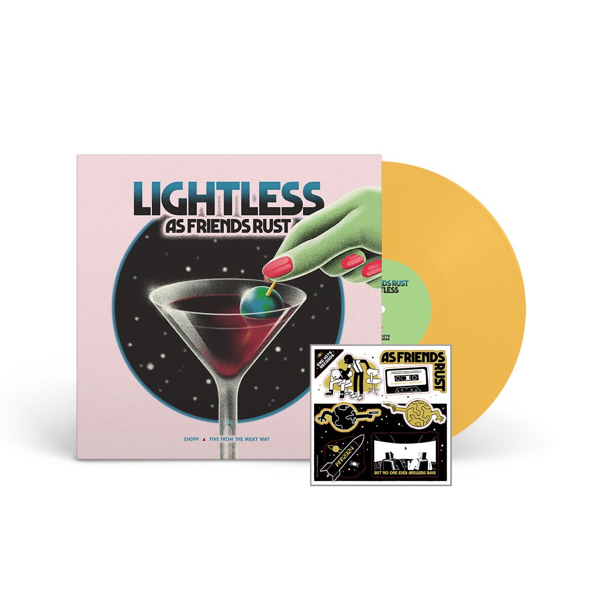 AS FRIENDS RUST "Lightless" 12" YELLOW