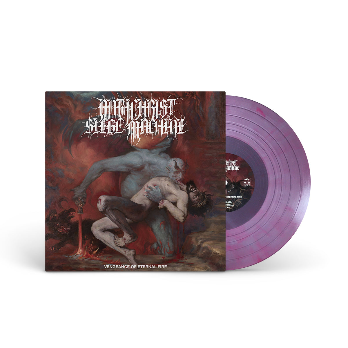 ANTICHRIST SIEGE MACHINE &quot;Vengeance Of Eternal Fire&quot; LP BLOOD HAZE (EG EXCLUSIVE)