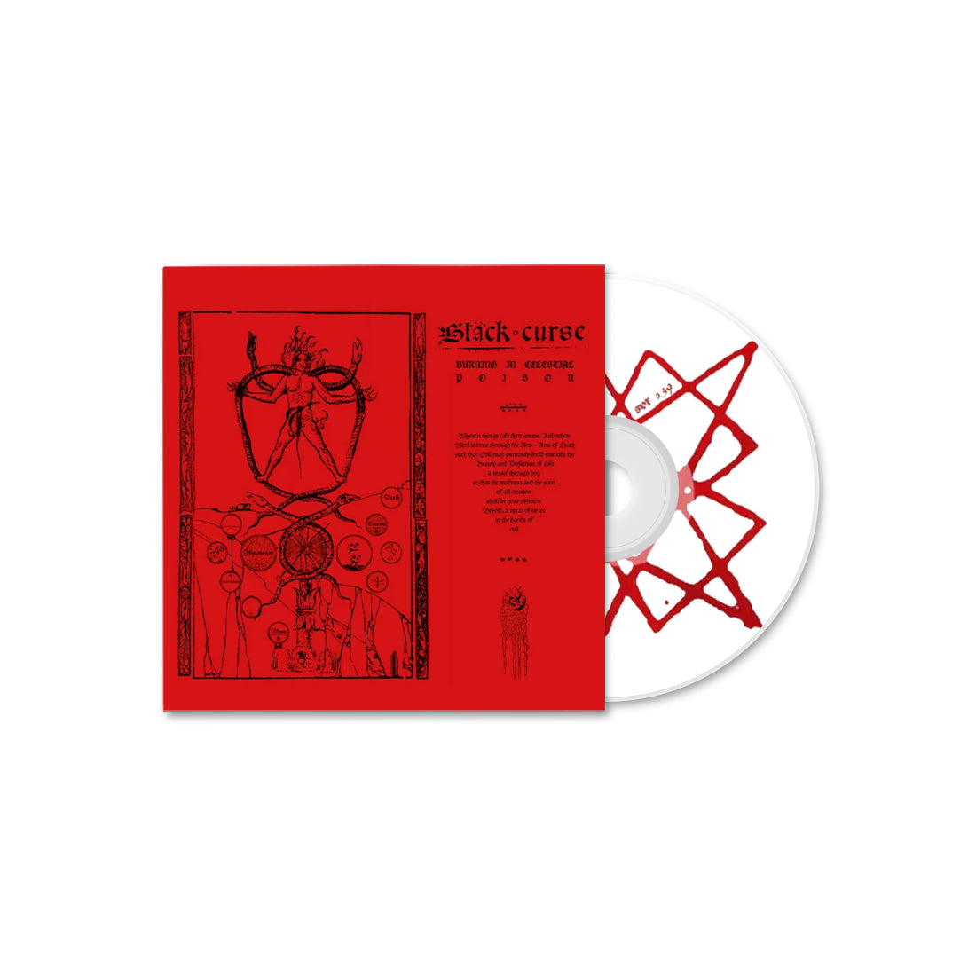 BLACK CURSE &quot;Burning In Celestial Poison&quot; CD