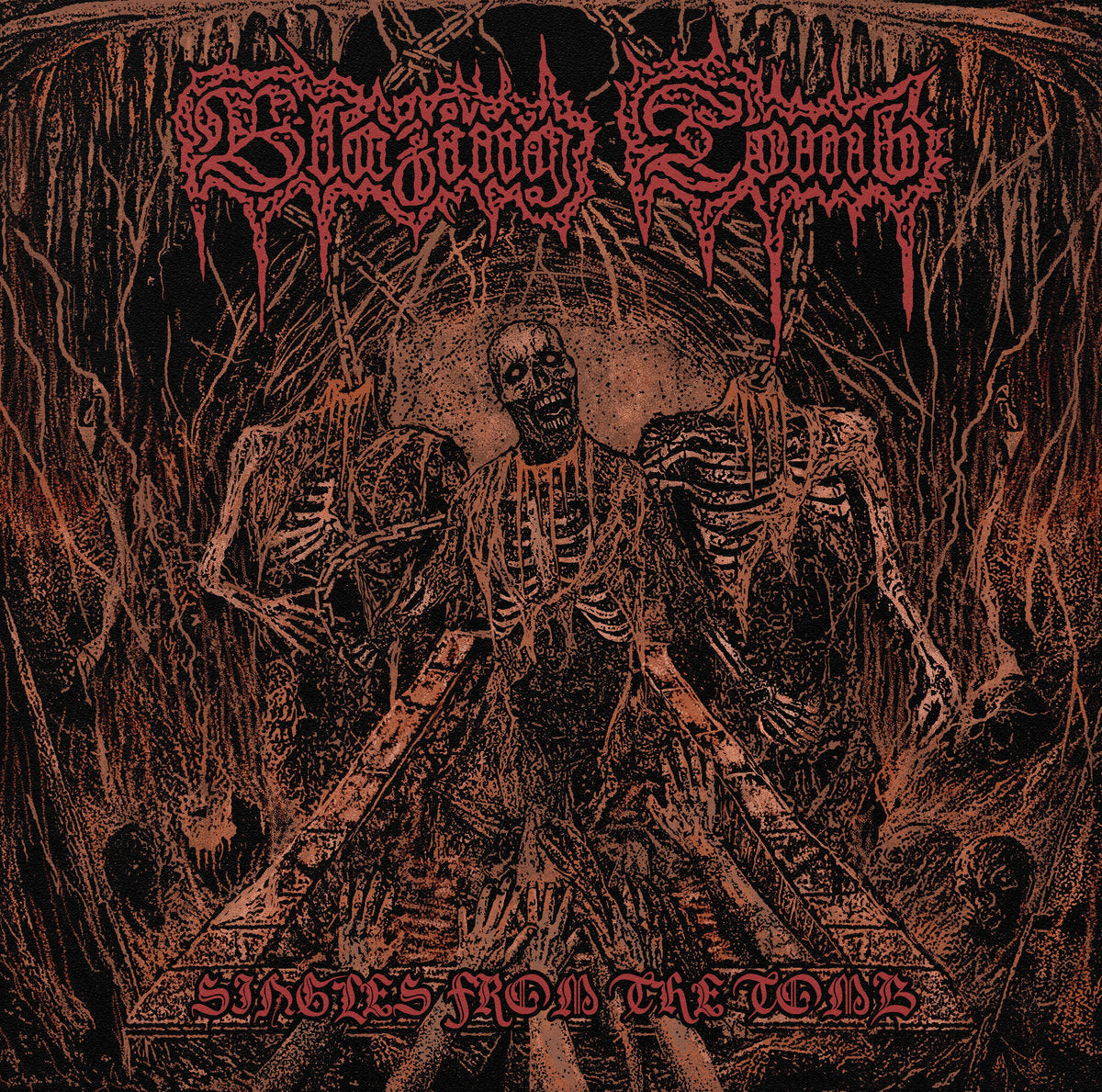 BLAZING TOMB &quot;Singles From The Tomb&quot; 7&quot;