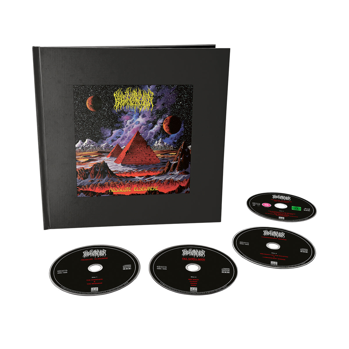BLOOD INCANTATION &quot;Absolute Elsewhere&quot; 3xCD + Blu-Ray Artbook