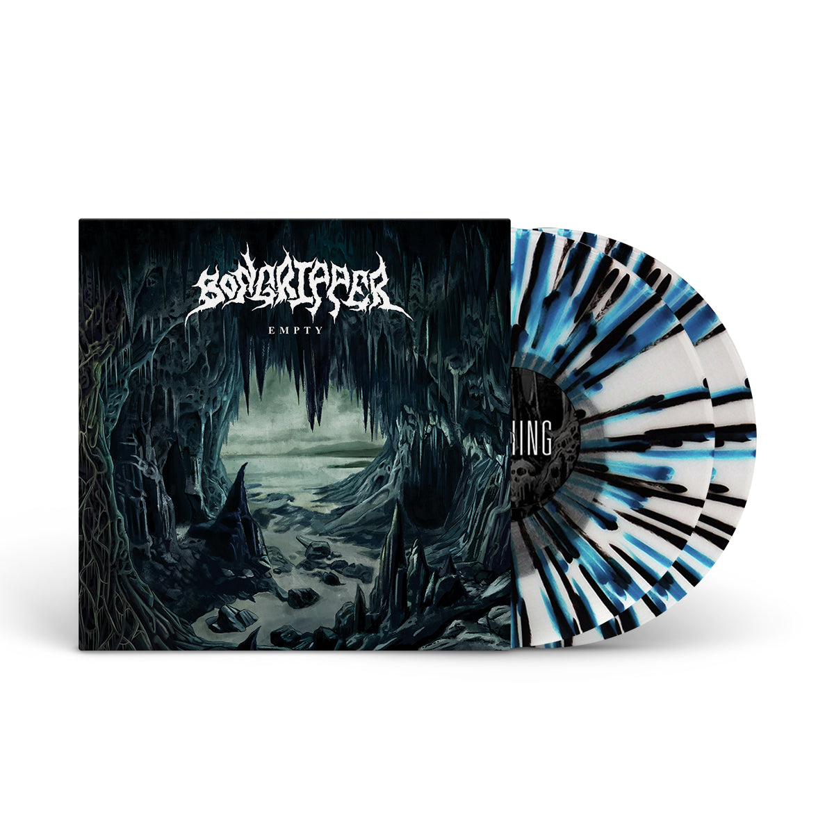 BONGRIPPER &quot;Empty&quot; 2xLP SILVER IN CLEAR W SPLATTER