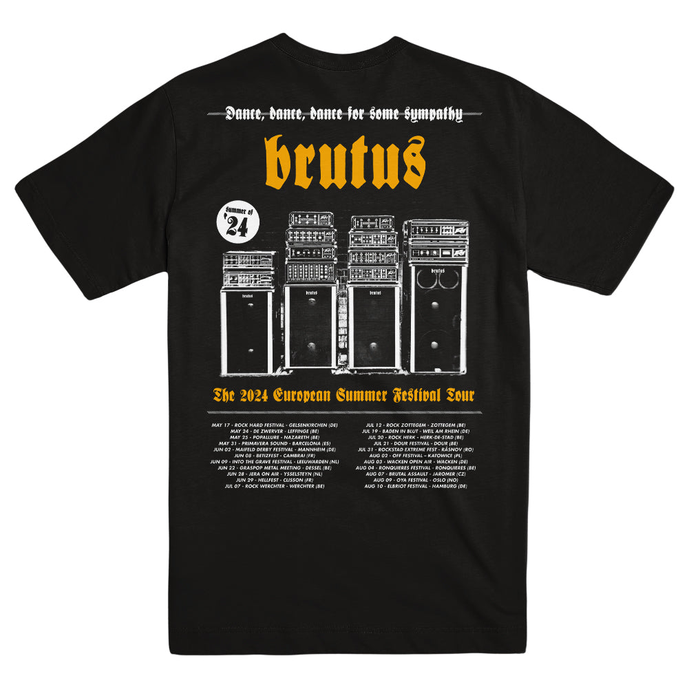 BRUTUS &quot;EU Summer Festivals &#39;24 - Black&quot; T-Shirt