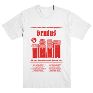 BRUTUS "EU Summer Festivals '24 - White" T-Shirt