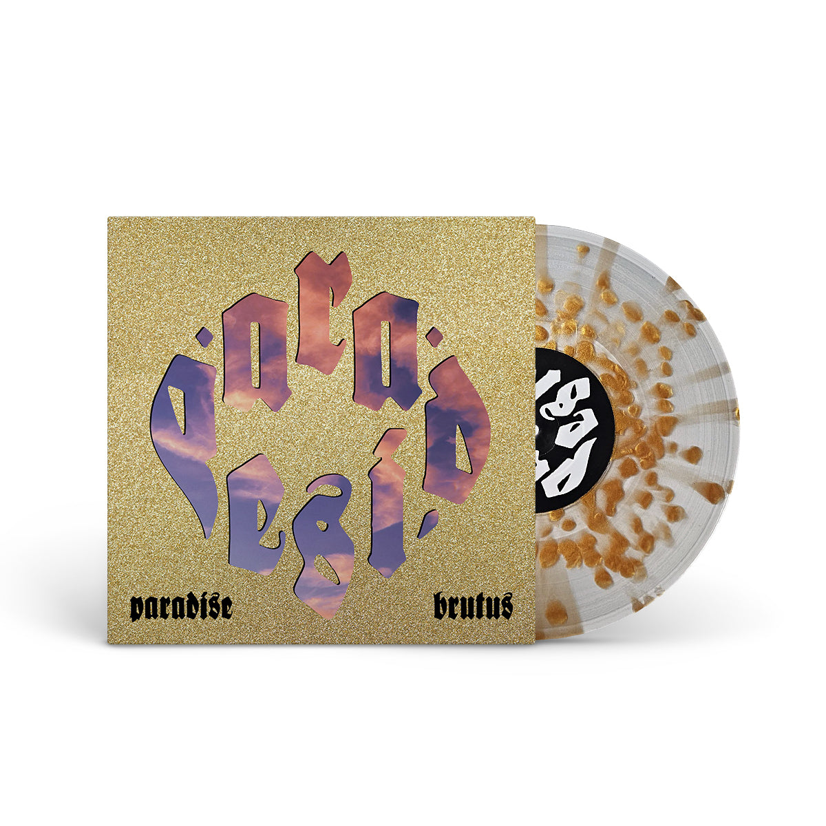 BRUTUS &quot;Paradise&quot; 10&quot; CLEAR W GOLD SPLATTER