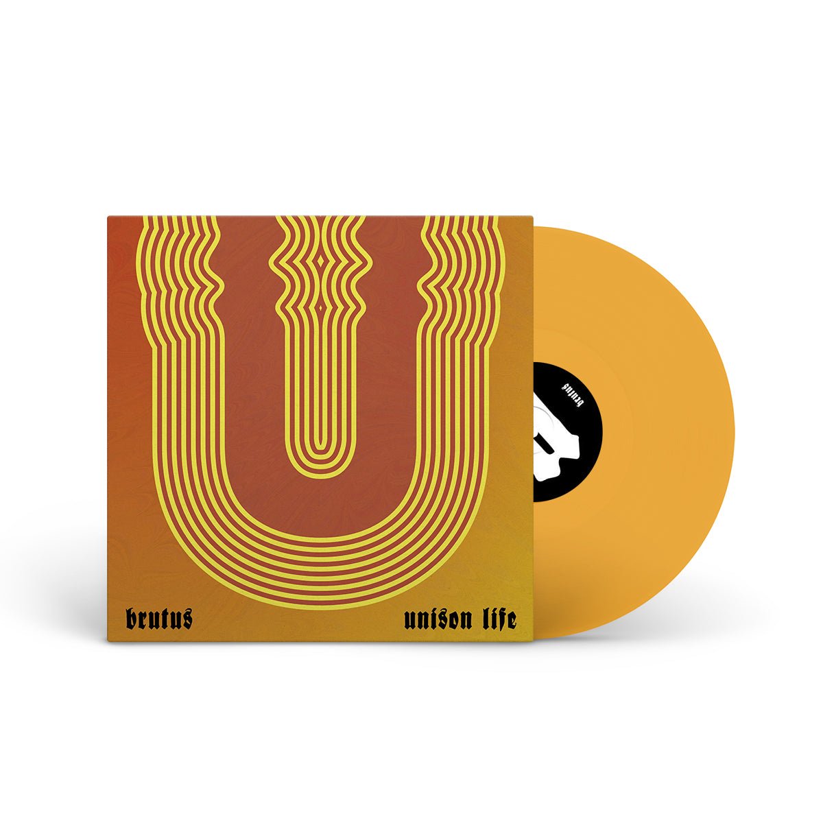 BRUTUS "Unison Life" LP TRANSP. ORANGE