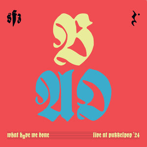 BRUTUS & THE ATOMIC ORCHESTRA "What Have We Done (Live At Pukkelpop)" 10"