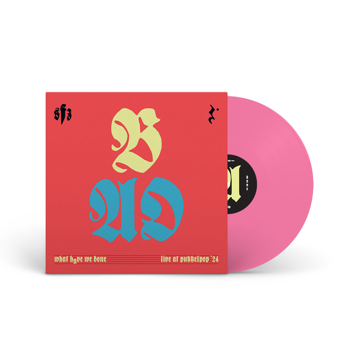 BRUTUS &amp; THE ATOMIC ORCHESTRA &quot;What Have We Done (Live At Pukkelpop)&quot; 10&quot; PINK (HASSLE EXCLUSIVE)