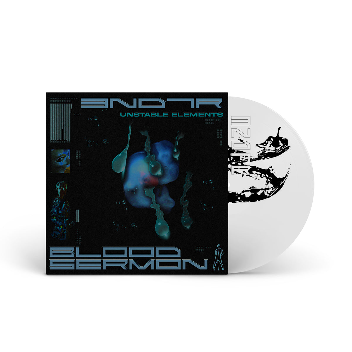 3ND7R/BLOOD SERMON &quot;Unstable Elements&quot; Split 12&quot; EP