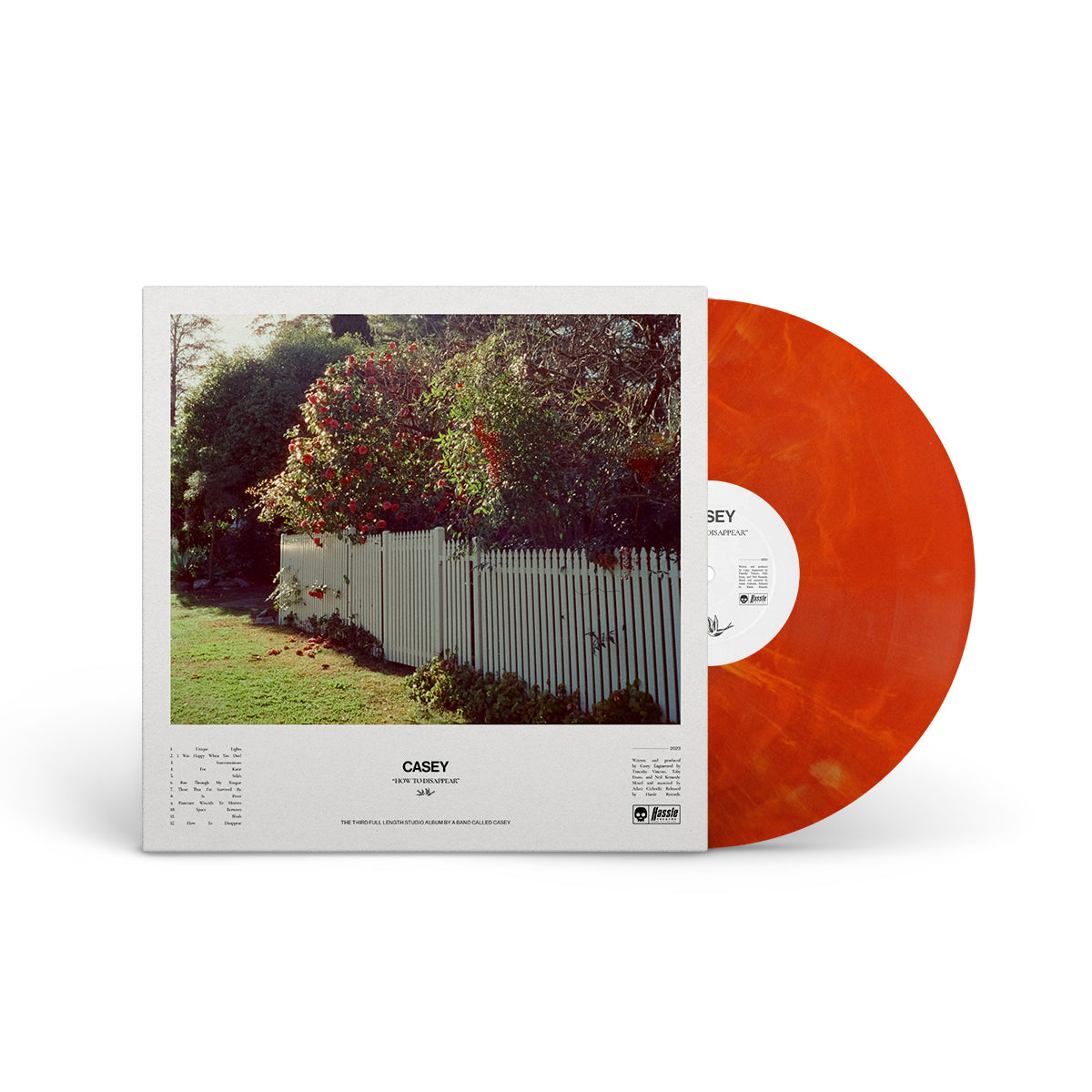 CASEY &quot;How To Disappear (Alternate Cover)&quot; LP ERUPTION MARBLE