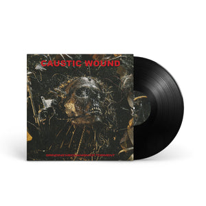 CAUSTIC WOUND "Grinding Mechanism Of Torment" LP + Longsleeve Bundle