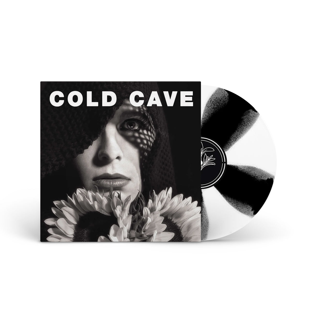 COLD CAVE "Cherish The Light Years" LP BLACK &amp; WHITE PINWHEEL