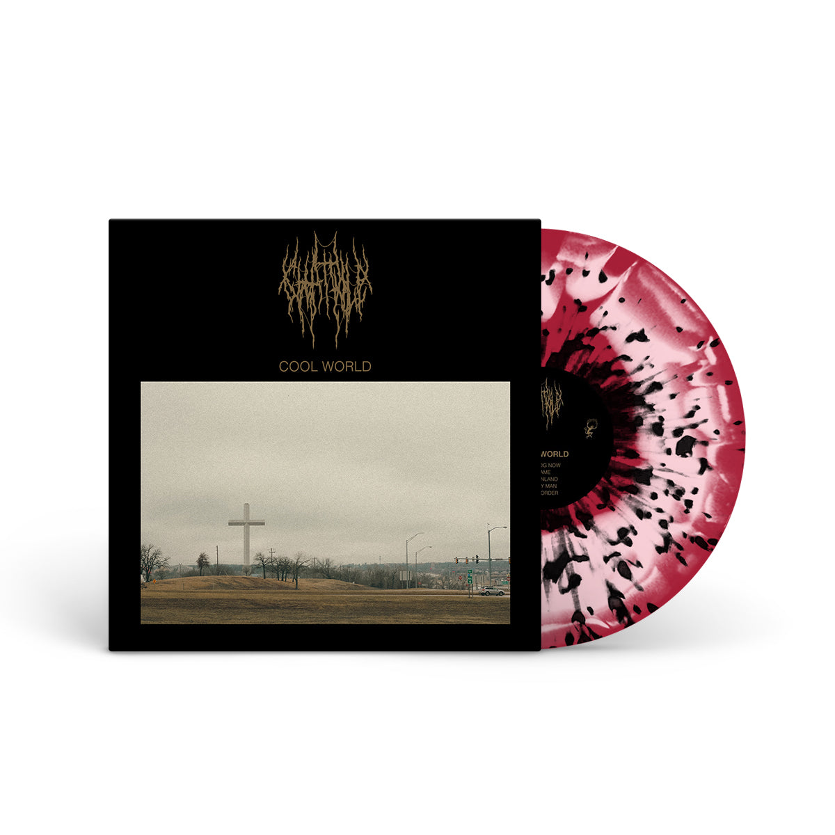 CHAT PILE &quot;Cool World&quot; LP OXBLOOD PINK MERGE W BLACK SPLATTER (EG EXCLUSIVE)