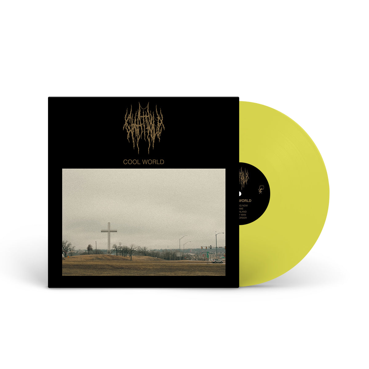 CHAT PILE &quot;Cool World&quot; LP HIGHLIGHTER YELLOW