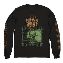 CHAT PILE &quot;Green Skull&quot; Longsleeve
