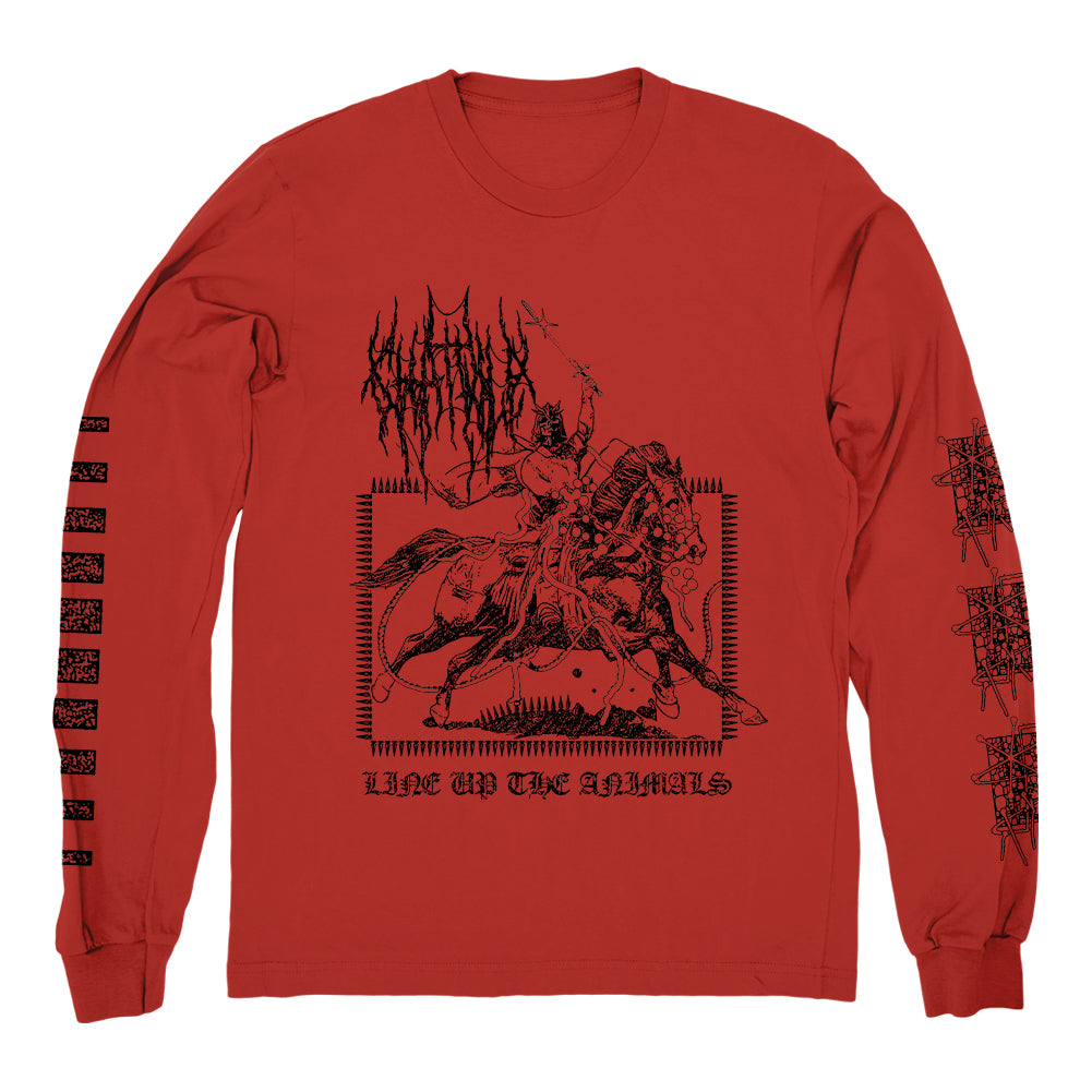 CHAT PILE &quot;Line Up The Animals&quot; Longsleeve