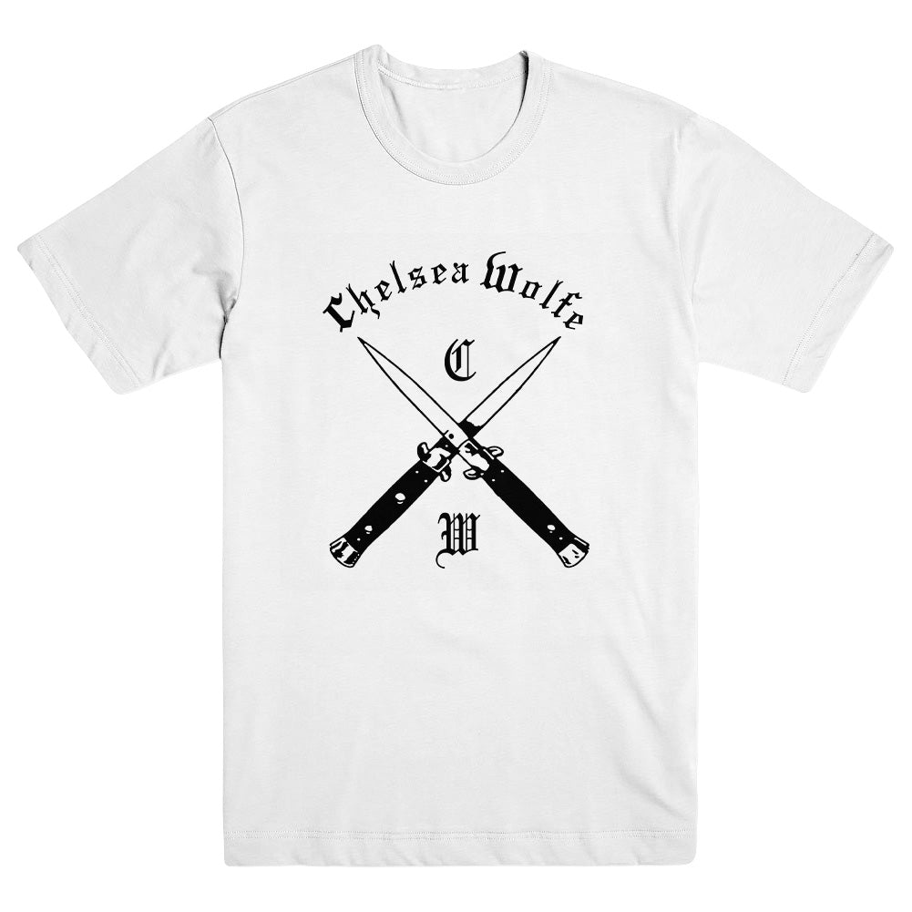 CHELSEA WOLFE &quot;Blades - White&quot; T-Shirt