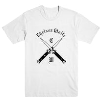 CHELSEA WOLFE &quot;Blades - White&quot; T-Shirt
