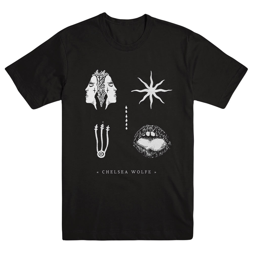 CHELSEA WOLFE &quot;Hiss Spun - Emblems&quot; T-Shirt