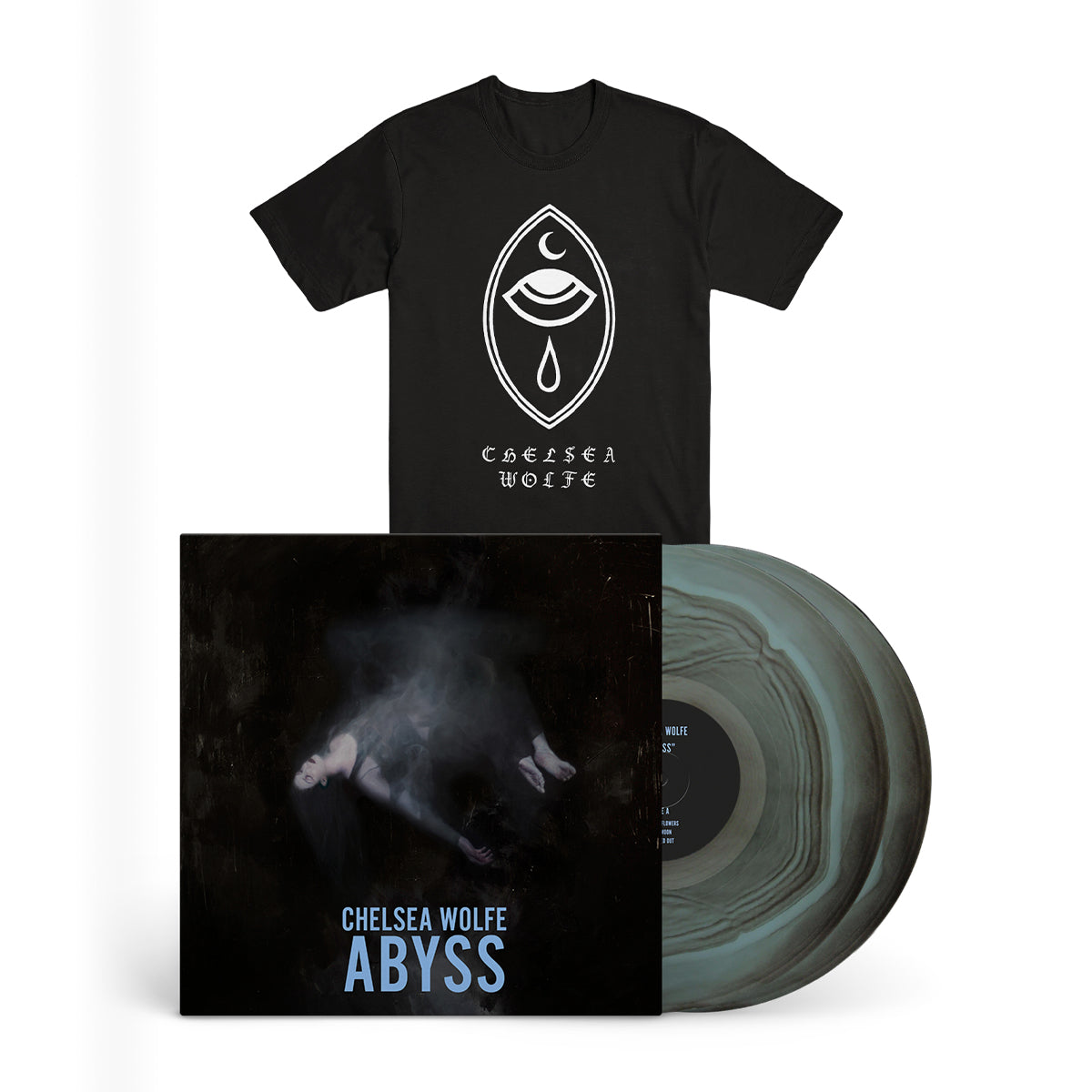 CHELSEA WOLFE &quot;Abyss - Crying Eye&quot; 2xLP + T-Shirt Bundle
