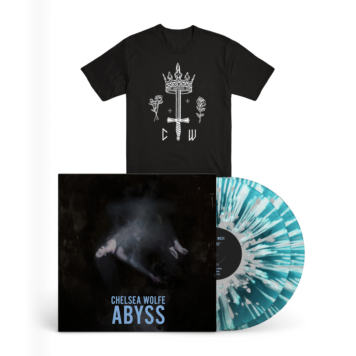 CHELSEA WOLFE &quot;Abyss - Queen Of Swords&quot; 2xLP + T-Shirt Bundle