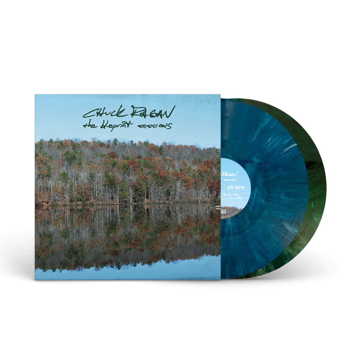 CHUCK RAGAN &quot;The Blueprint Sessions&quot; LP ECO BLUE &amp; ECO GREEN