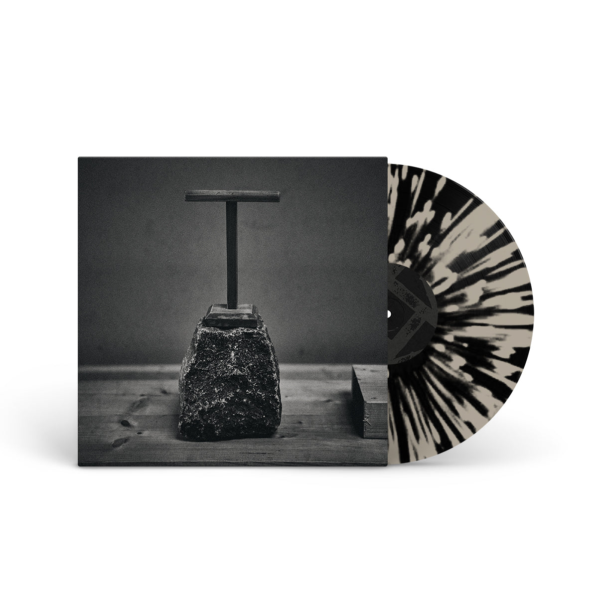 CHVE &quot;Kalvarie&quot; 12&quot; BLACK W SILVER &amp; GREY SPLATTER (EVIL GREED EXCLUSIVE)