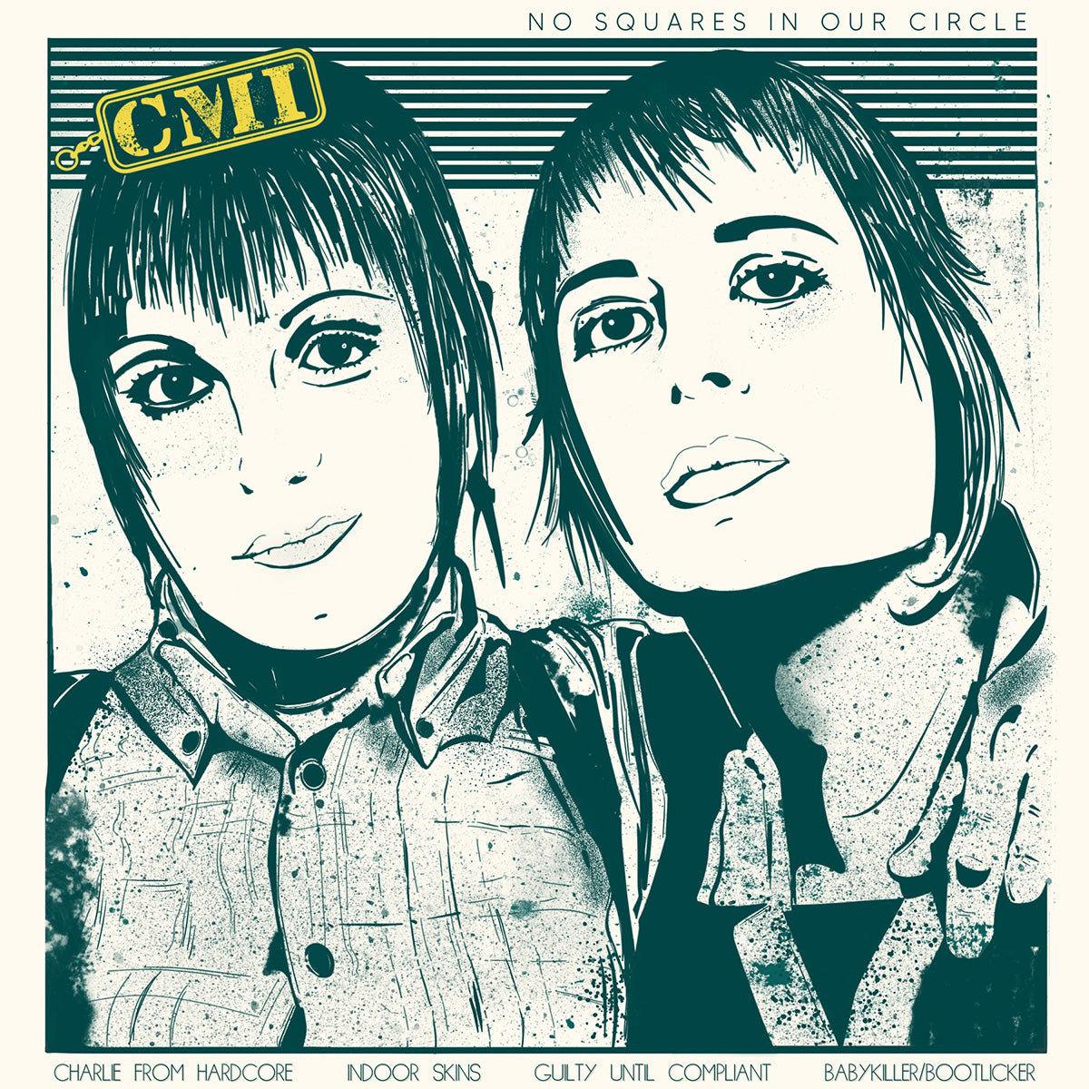 CONSERVATIVE MILITARY IMAGE &quot;No Squares In Our Circle&quot; 12&quot;