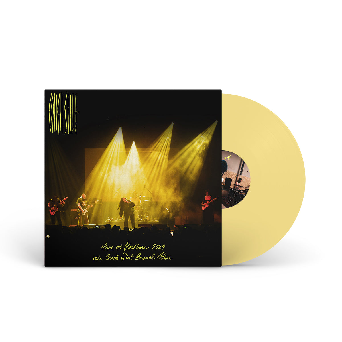 COUCH SLUT &quot;Live at Roadburn 2024 The Couch Slut Brunch Hour&quot; LP LEMON YELLOW (BIO VINYL)