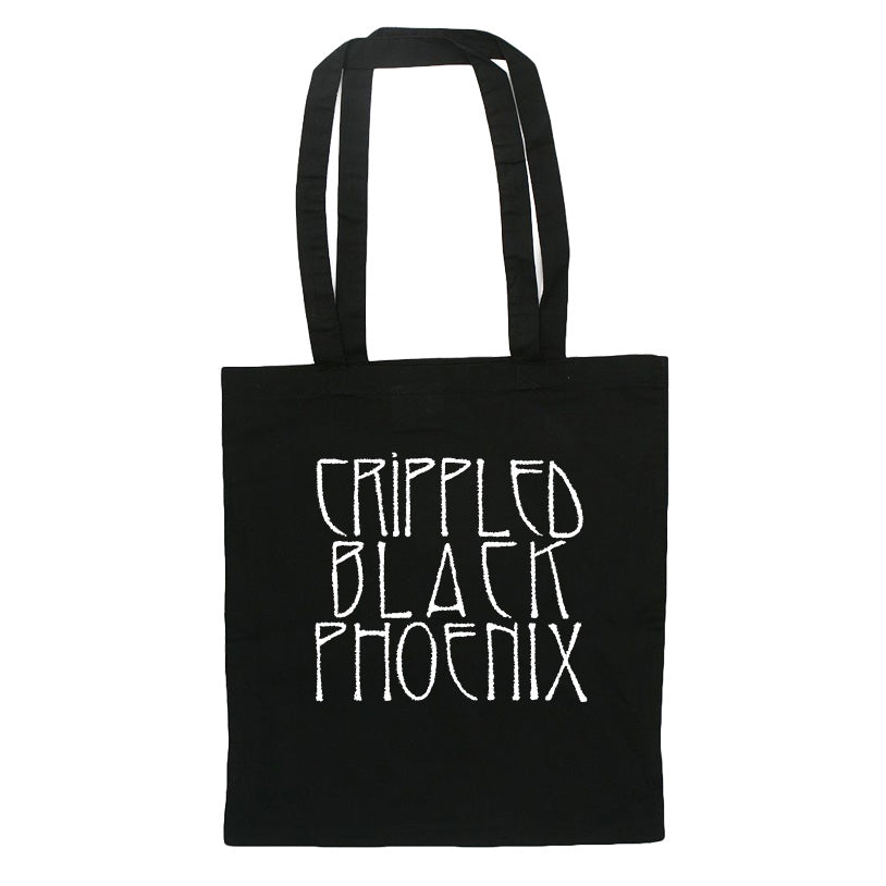 CRIPPLED BLACK PHOENIX "Crecent Moon" Tote Bag
