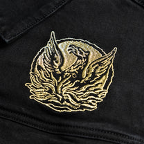 CRIPPLED BLACK PHOENIX "I, Vigilante" Denim Jacket
