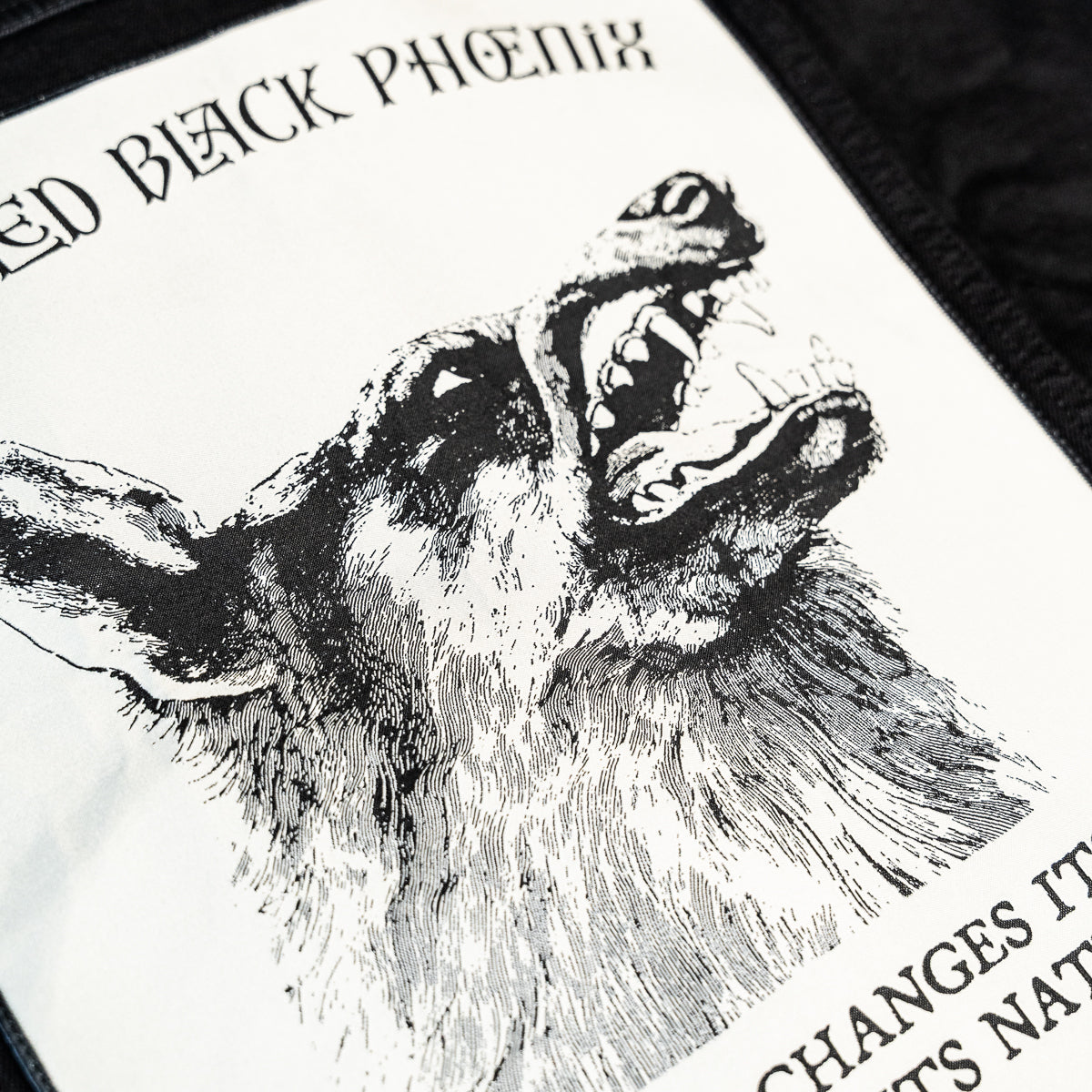 CRIPPLED BLACK PHOENIX "I, Vigilante" Denim Jacket