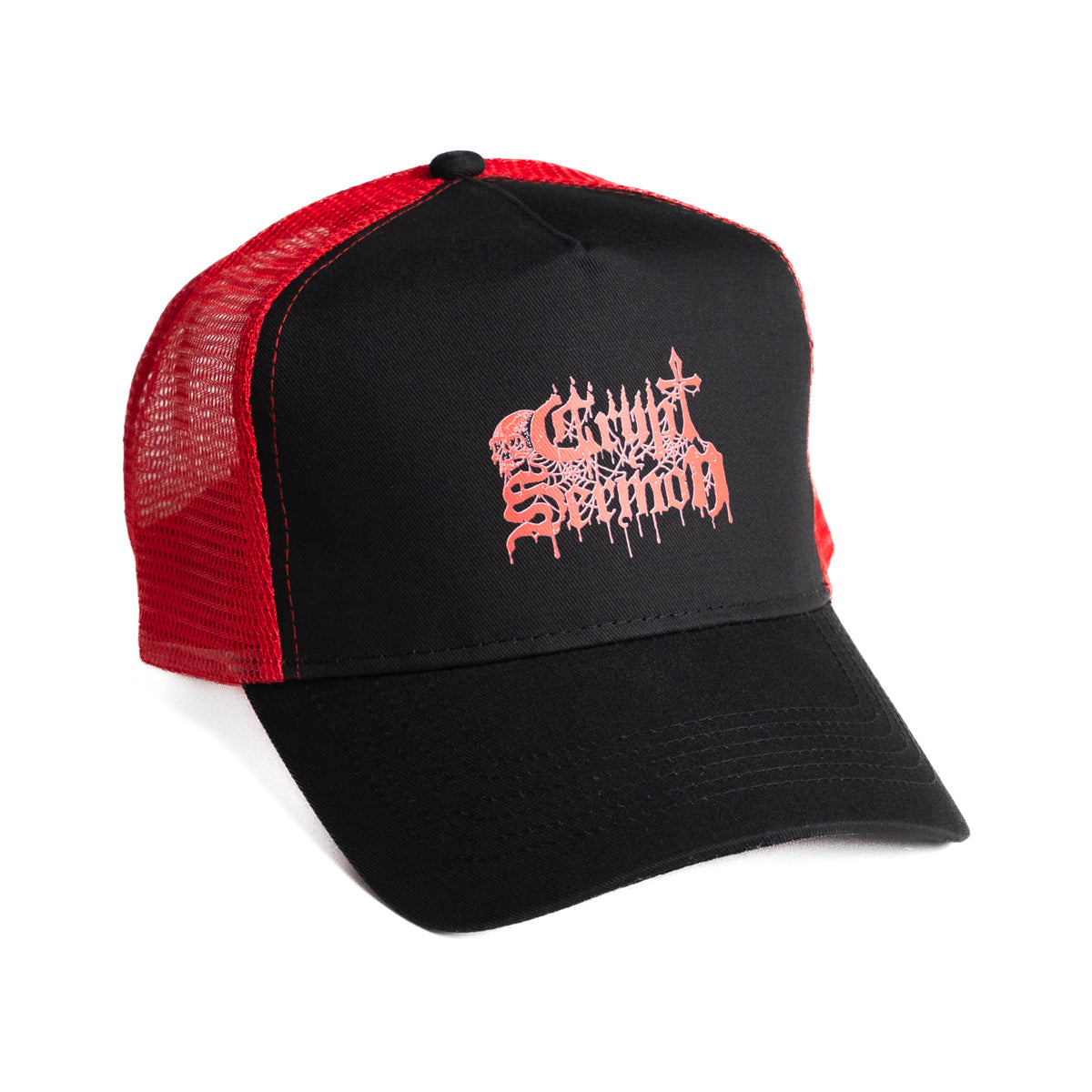 CRYPT SERMON &quot;Logo&quot; Trucker Hat
