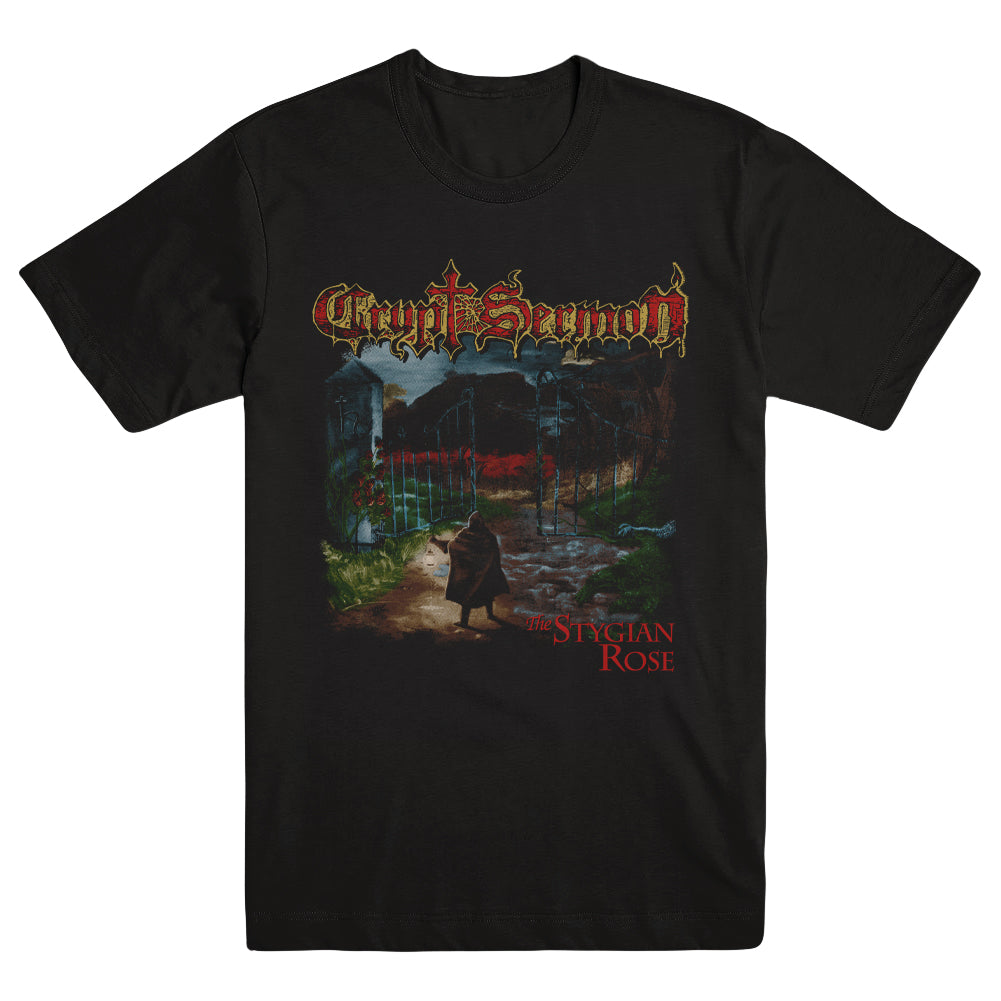 CRYPT SERMON &quot;The Stygian Rose&quot; T-Shirt