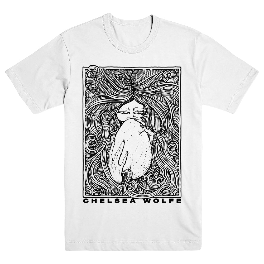 CHELSEA WOLFE &quot;Egg White&quot; T-Shirt