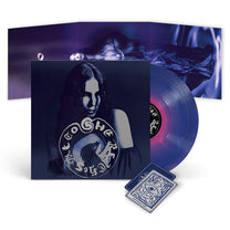 CHELSEA WOLFE &quot;She Reaches Out To She Reaches Out To She&quot; LP PINK IN PURPLE W TRIFOLD POSTER &amp; ORACLE DECK
