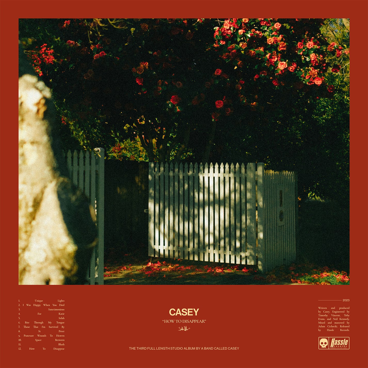 CASEY &quot;How To Disappear (Standard Cover)&quot; LP