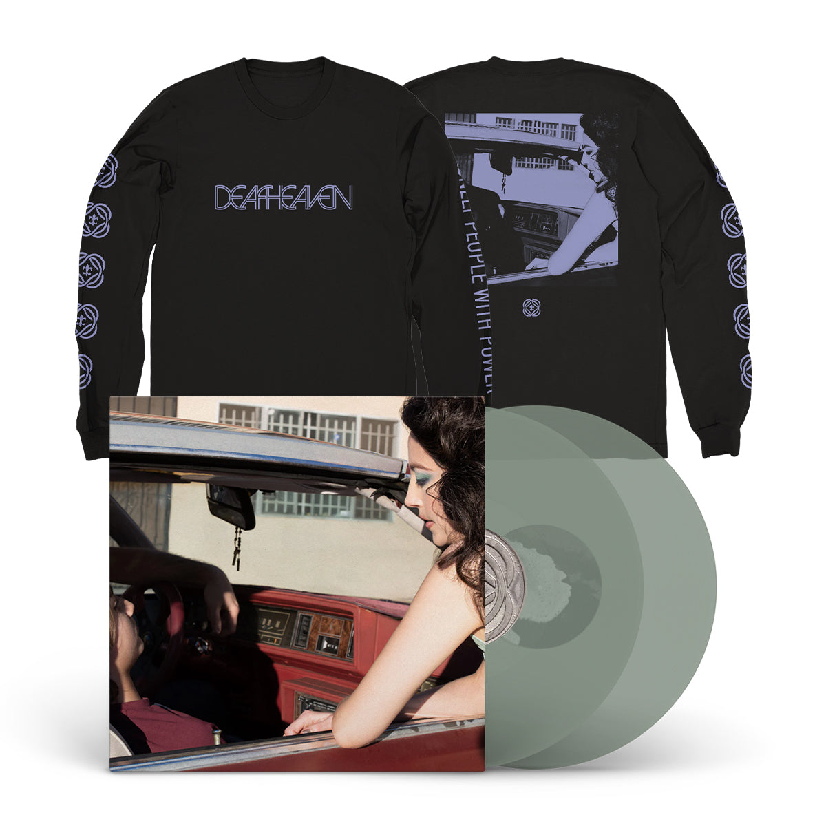 DEAFHEAVEN &quot;Lonely People With Power&quot; 2xLP + Longsleeve Bundle WINDSHIELD