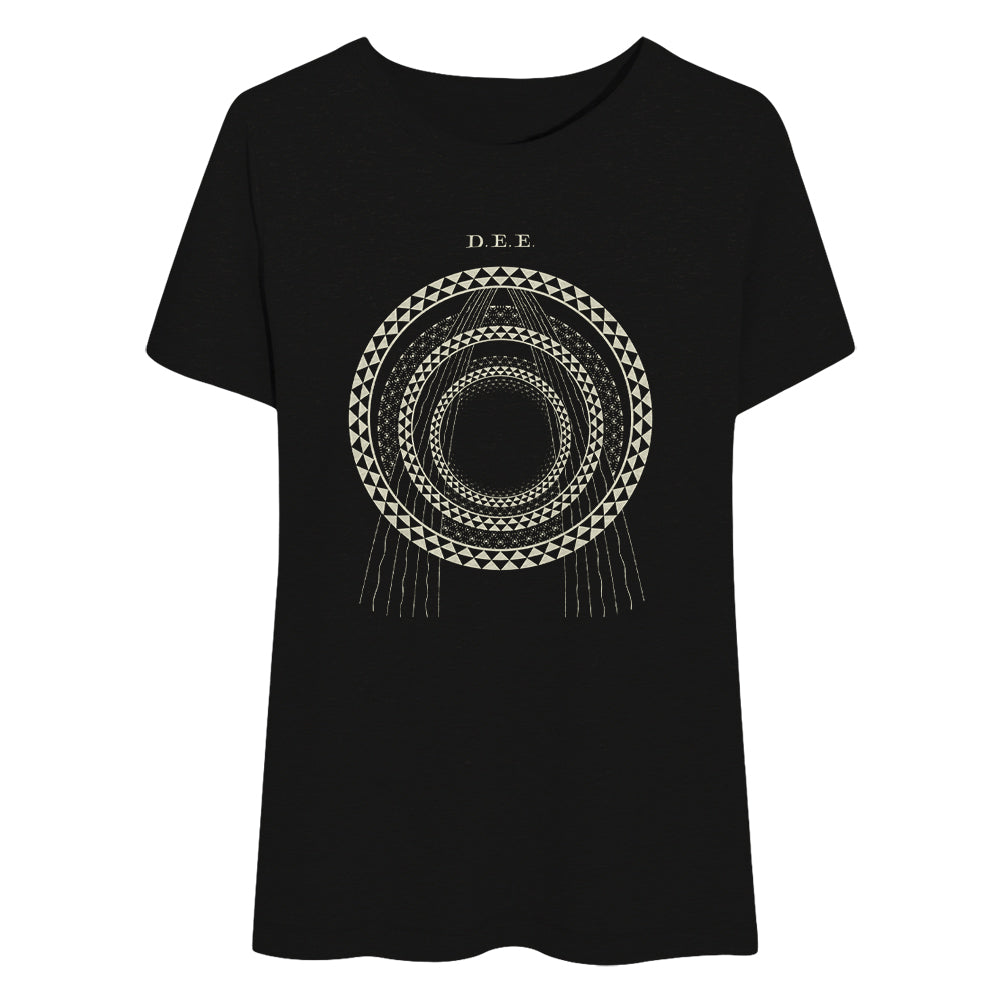 DAVID EUGENE EDWARDS &quot;Psychic Sun - Black&quot; Girl T-Shirt