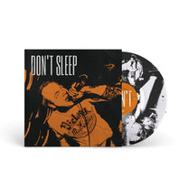 DON&#39;T SLEEP &quot;S/T&quot; 12&quot; CLEAR W SCREENPRINTED B-SIDE