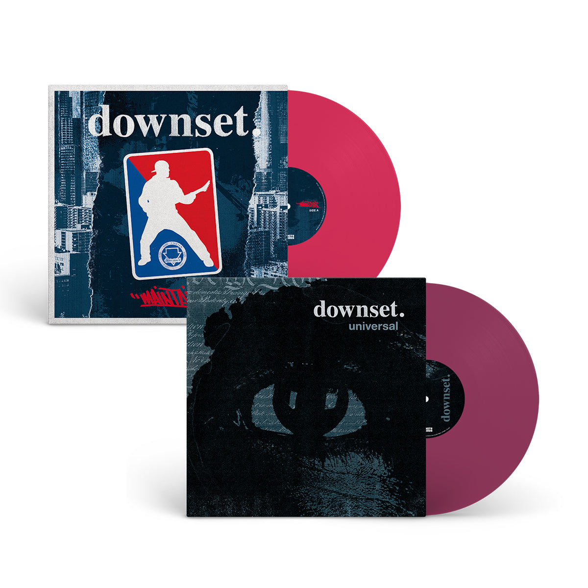 DOWNSET "Maintain + Universal" Vinyl Bundle