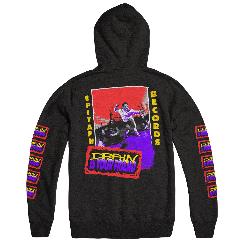 DRAIN &quot;Badge&quot; Hoodie