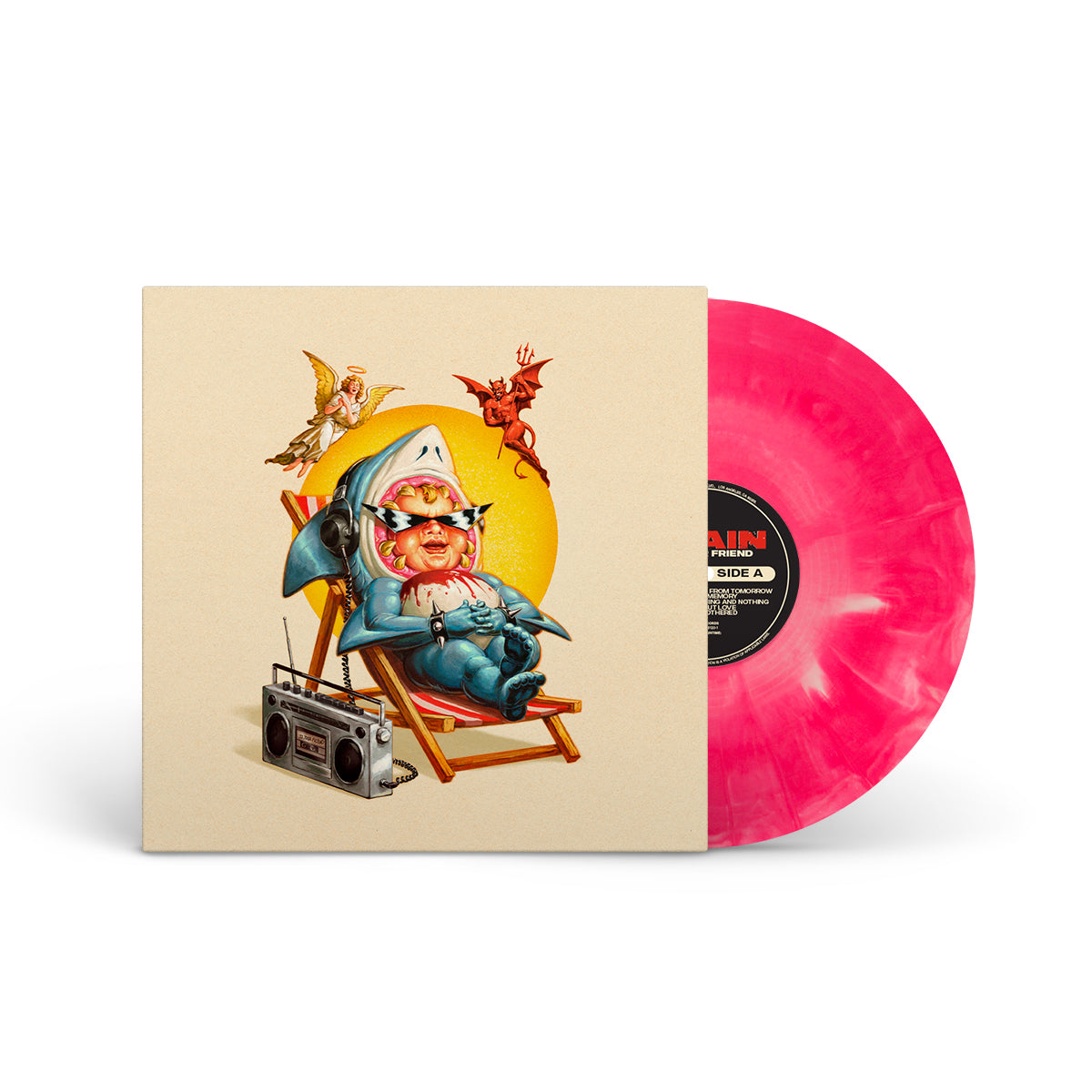 DRAIN &quot;...Is Your Friend&quot; LP PINK EYE