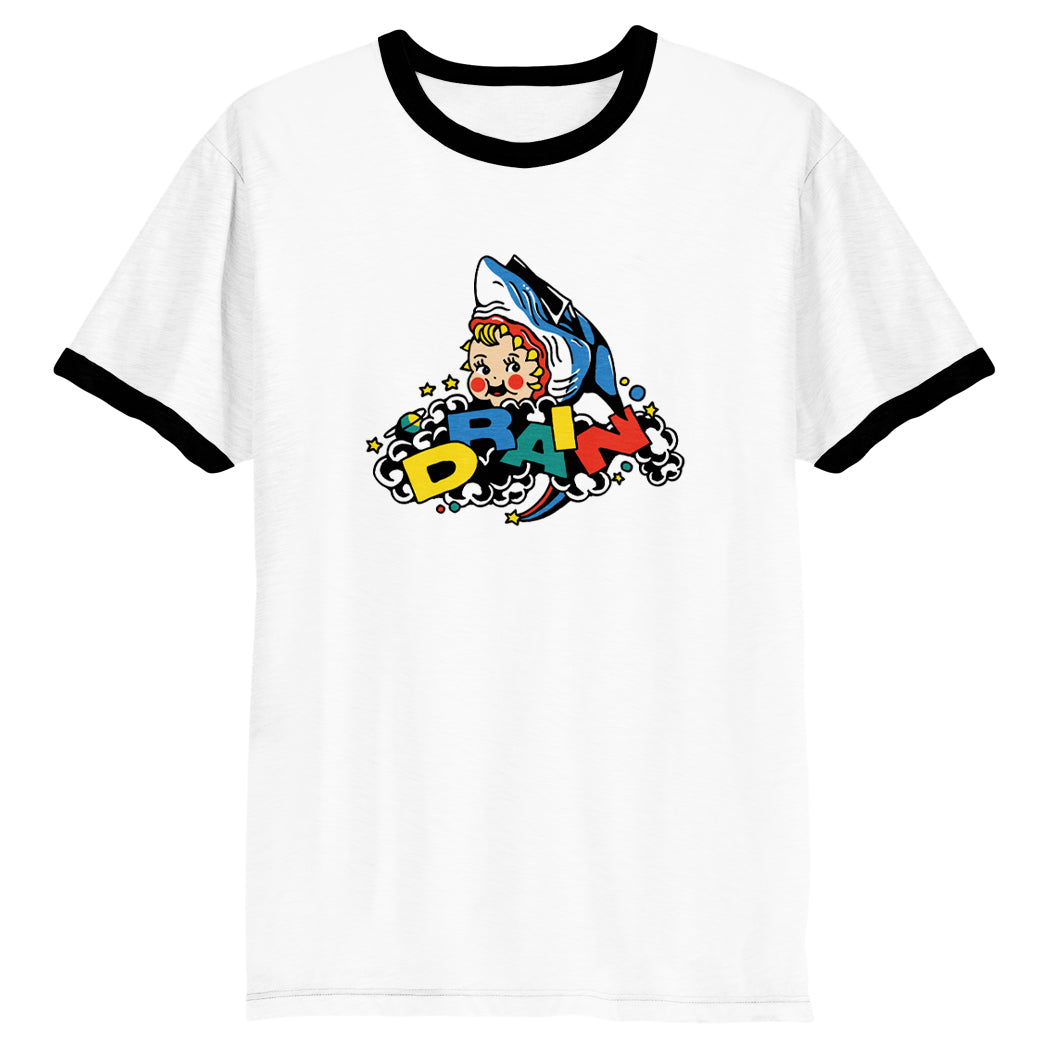 DRAIN &quot;Rainbow&quot; Ringer T-Shirt