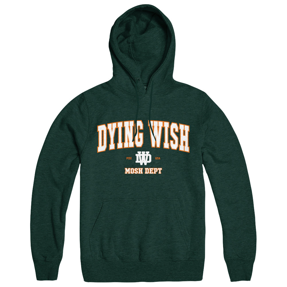 DYING WISH &quot;Mosh Dept. - Green&quot; Hoodie