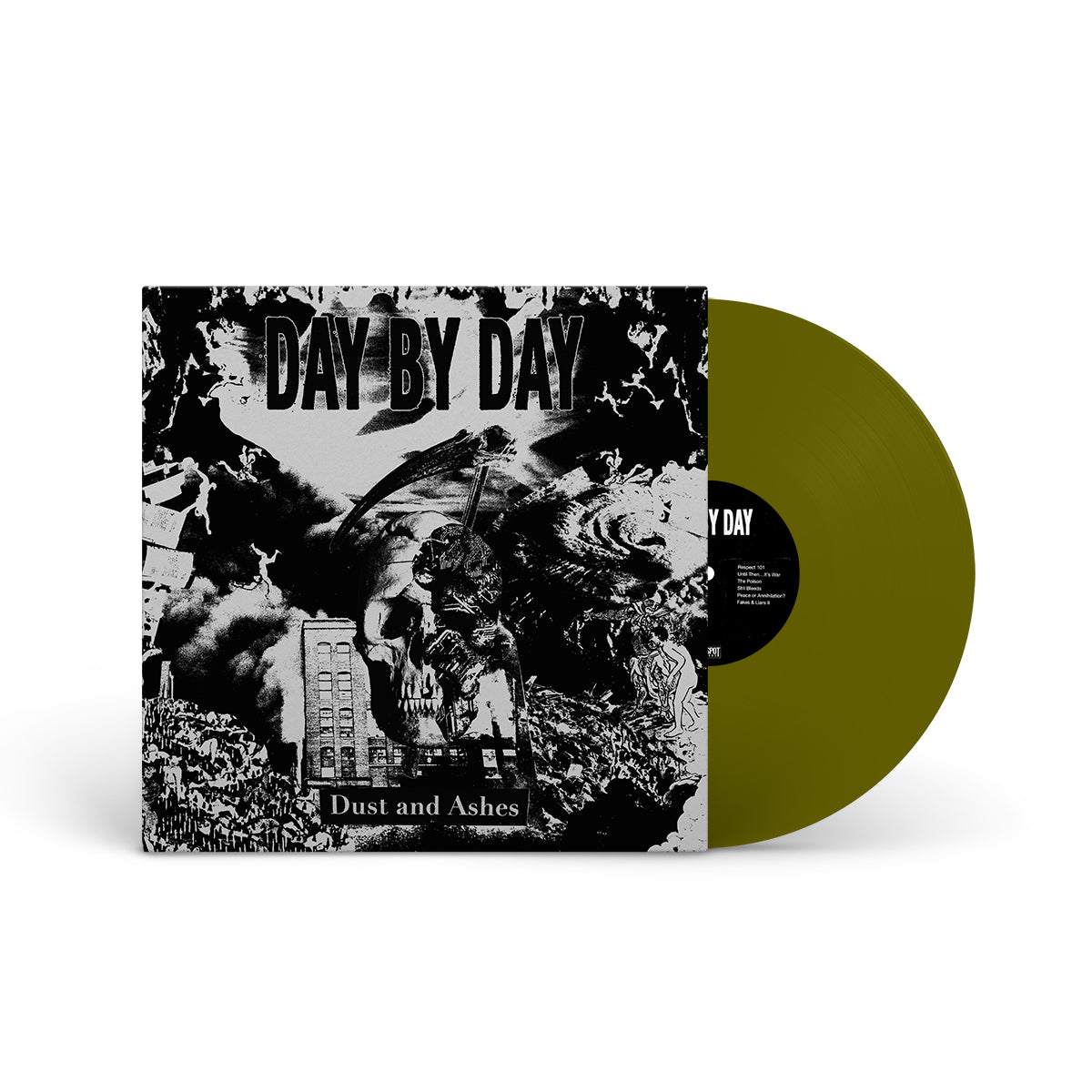 DAY BY DAY &quot;Dust And Ashes&quot; LP SEAWEED GREEN
