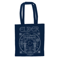 ELDER &quot;Liminality - French Navy&quot; Tote Bag