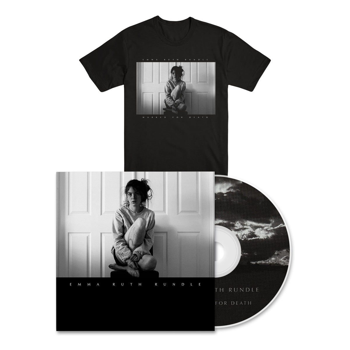 EMMA RUTH RUNDLE "Marked For Death" CD + T-Shirt Bundle
